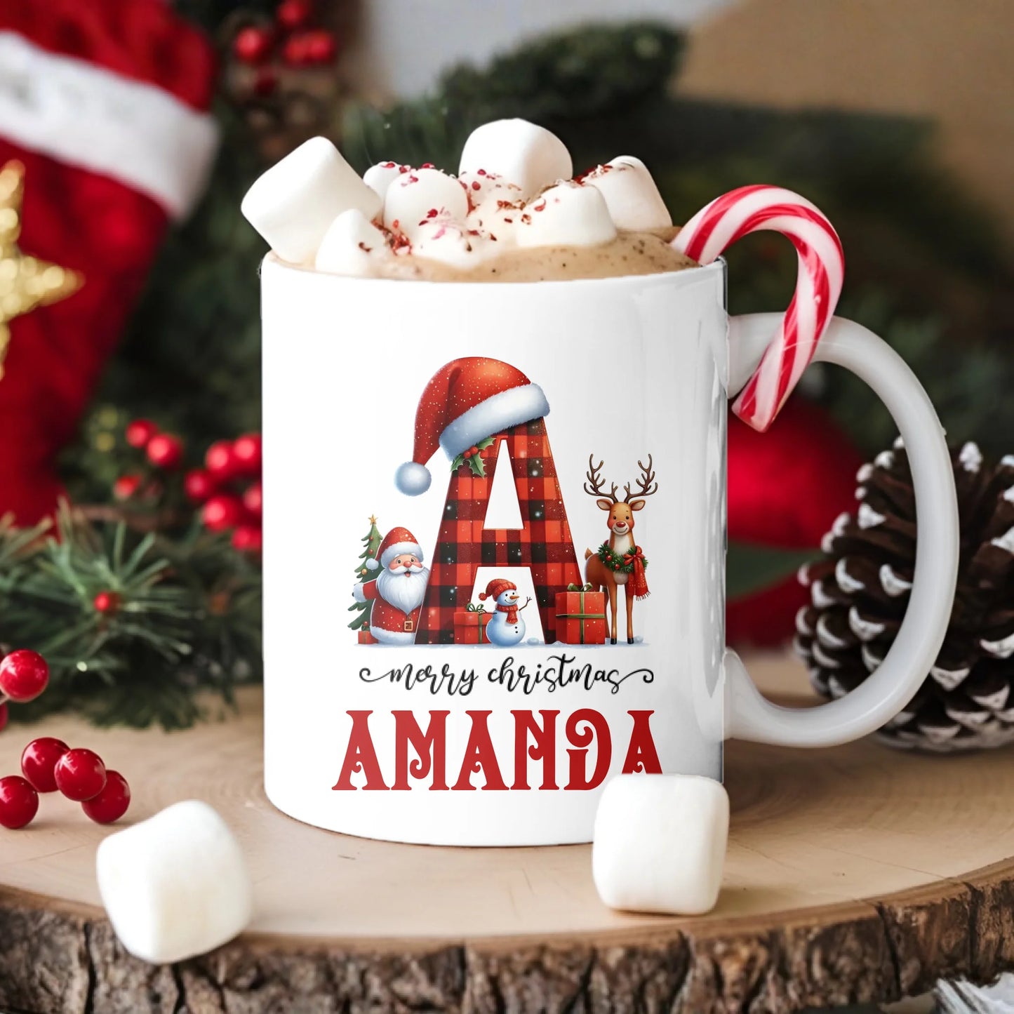 Personalized Christmas Mug – Spread Festive Cheer