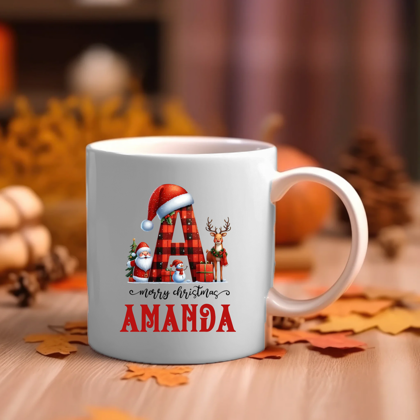 Personalized Christmas Mug – Spread Festive Cheer