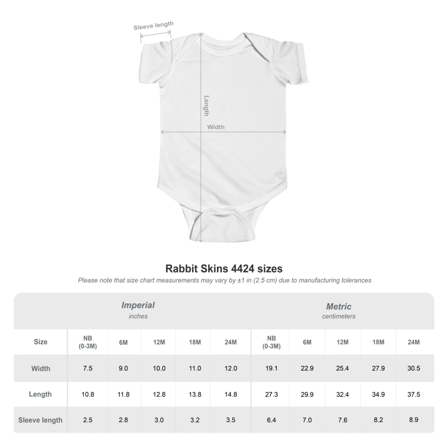 Size Chart, White (1)