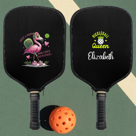 Pickleball Mom™ Personalized Paddle Cover – Protective Case