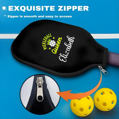 Pickleball Mom™ Personalized Paddle Cover – Protective Case