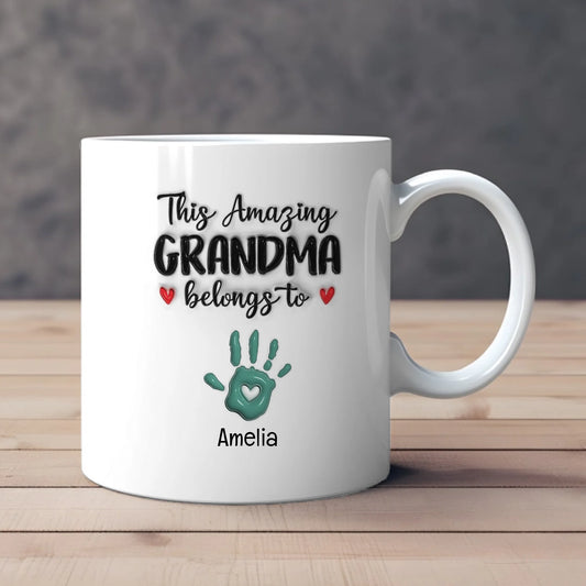 Grandma’s Favorite Names Mug – Personalized Gift with Kids Names