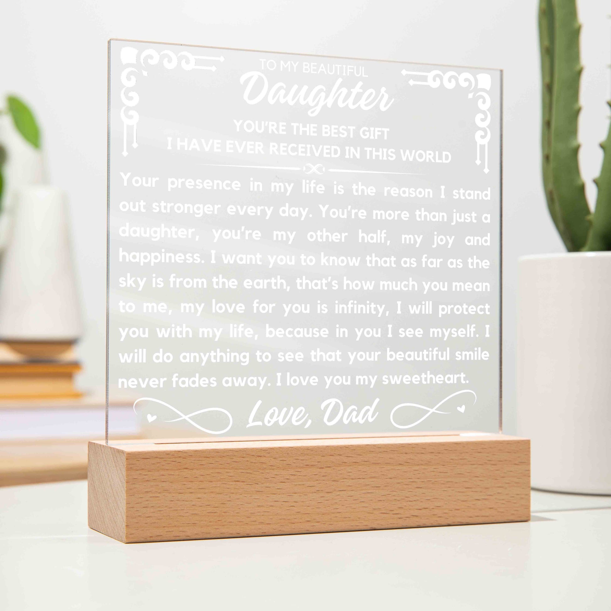 To My Daughter - Far As The Sky (From Dad) - Shared Gifts