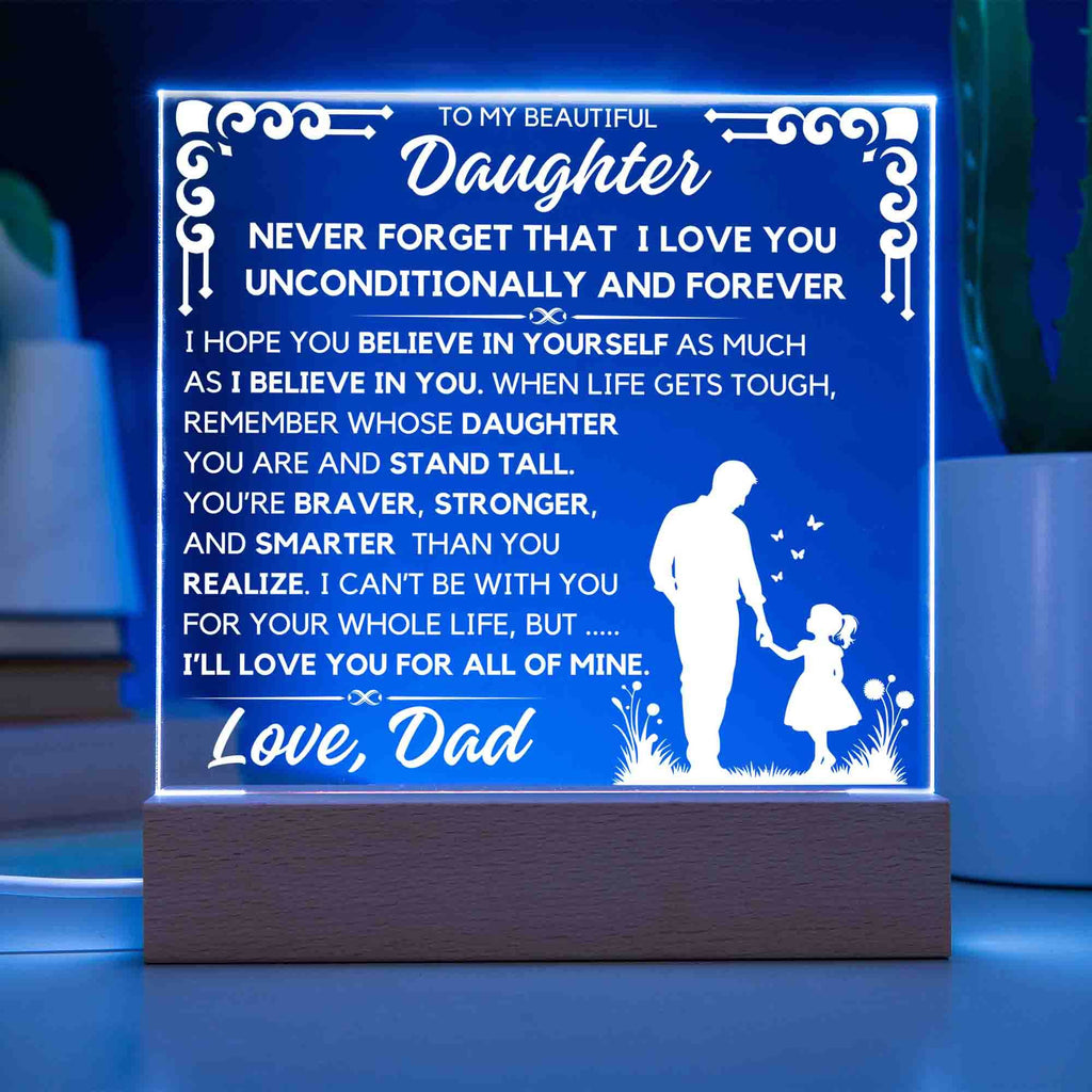 To My Daughter - Unconditionally and Forever - Shared Gifts