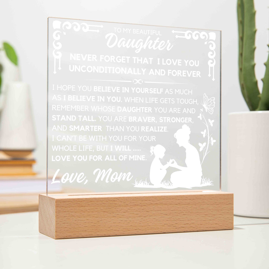 To My Daughter - Believe In Yourself - Shared Gifts