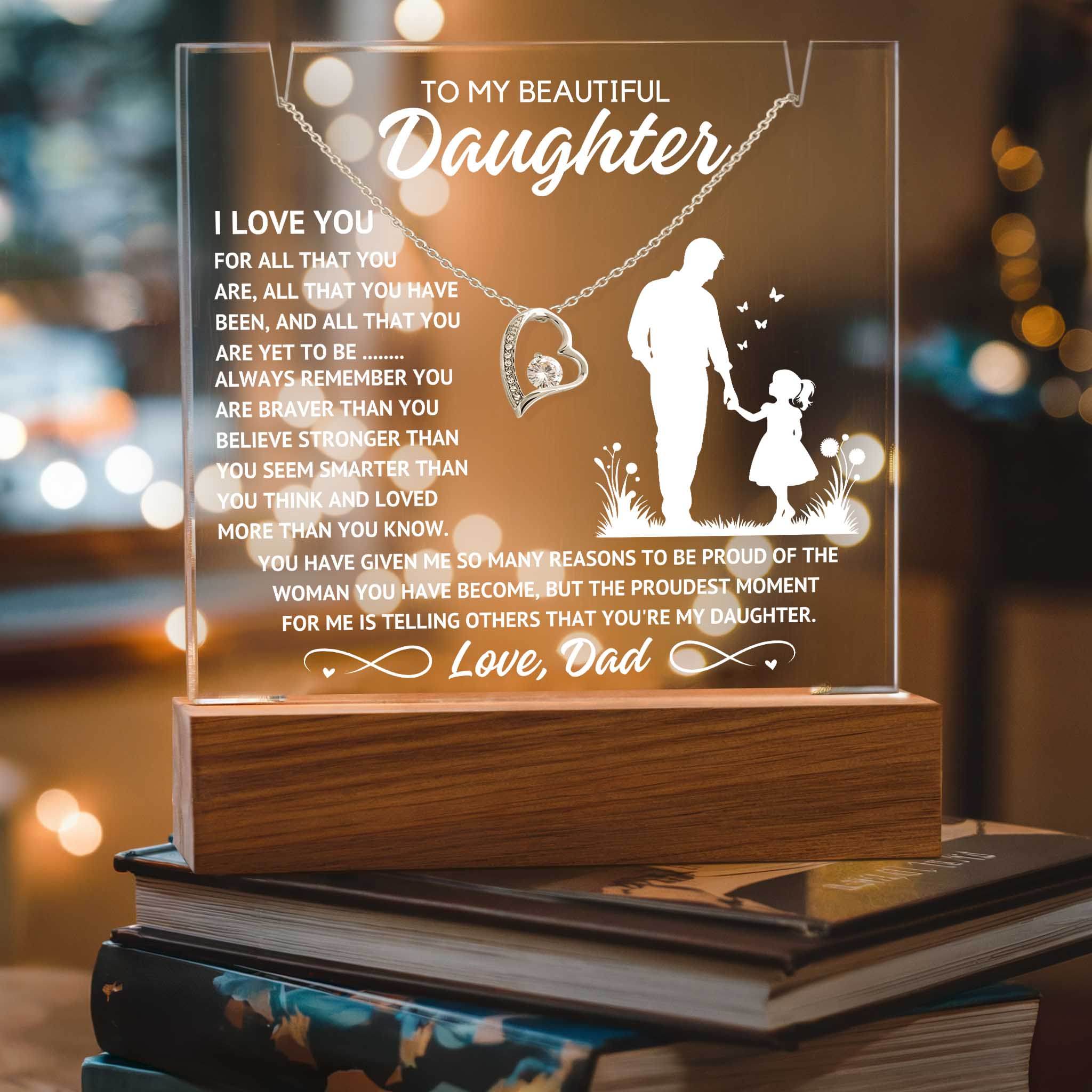 To My Daughter - The Proudest Moment - Shared Gifts