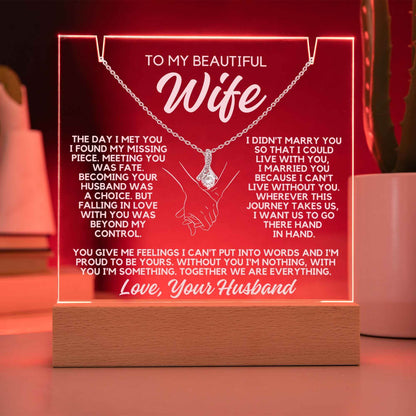 To My Wife - The Day I Met You - Shared Gifts