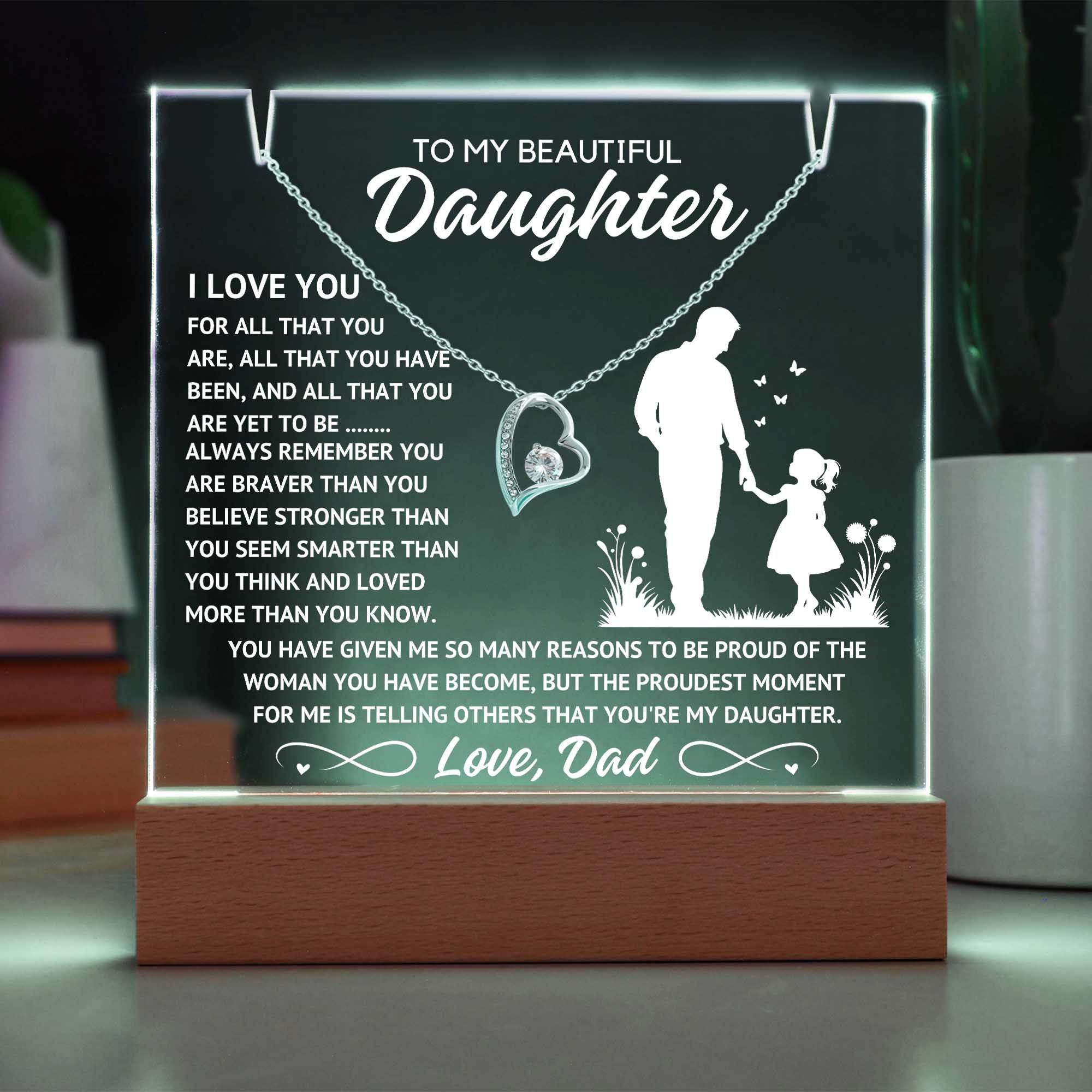 To My Daughter - The Proudest Moment - Shared Gifts