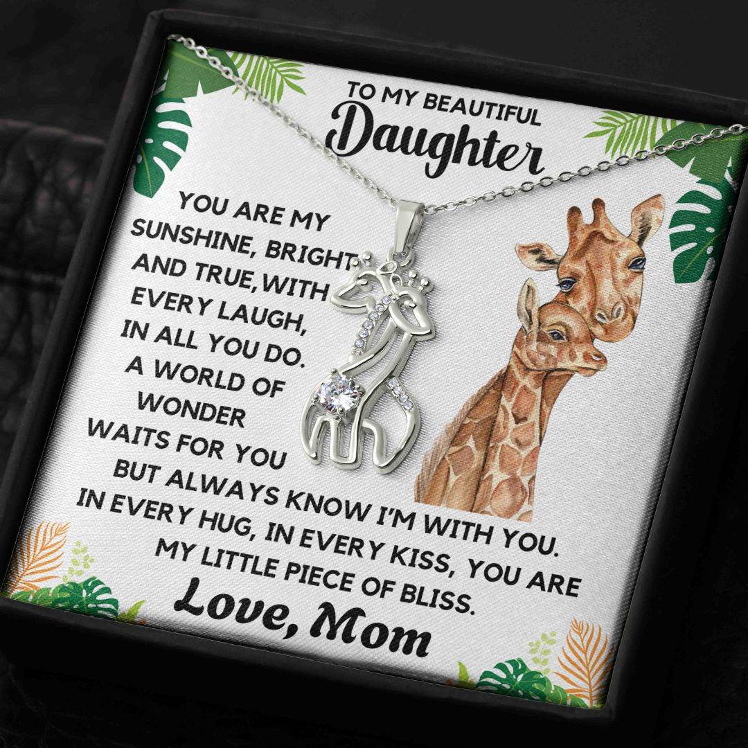 To My Daughter - My Little Piece Of Bliss - Shared Gifts