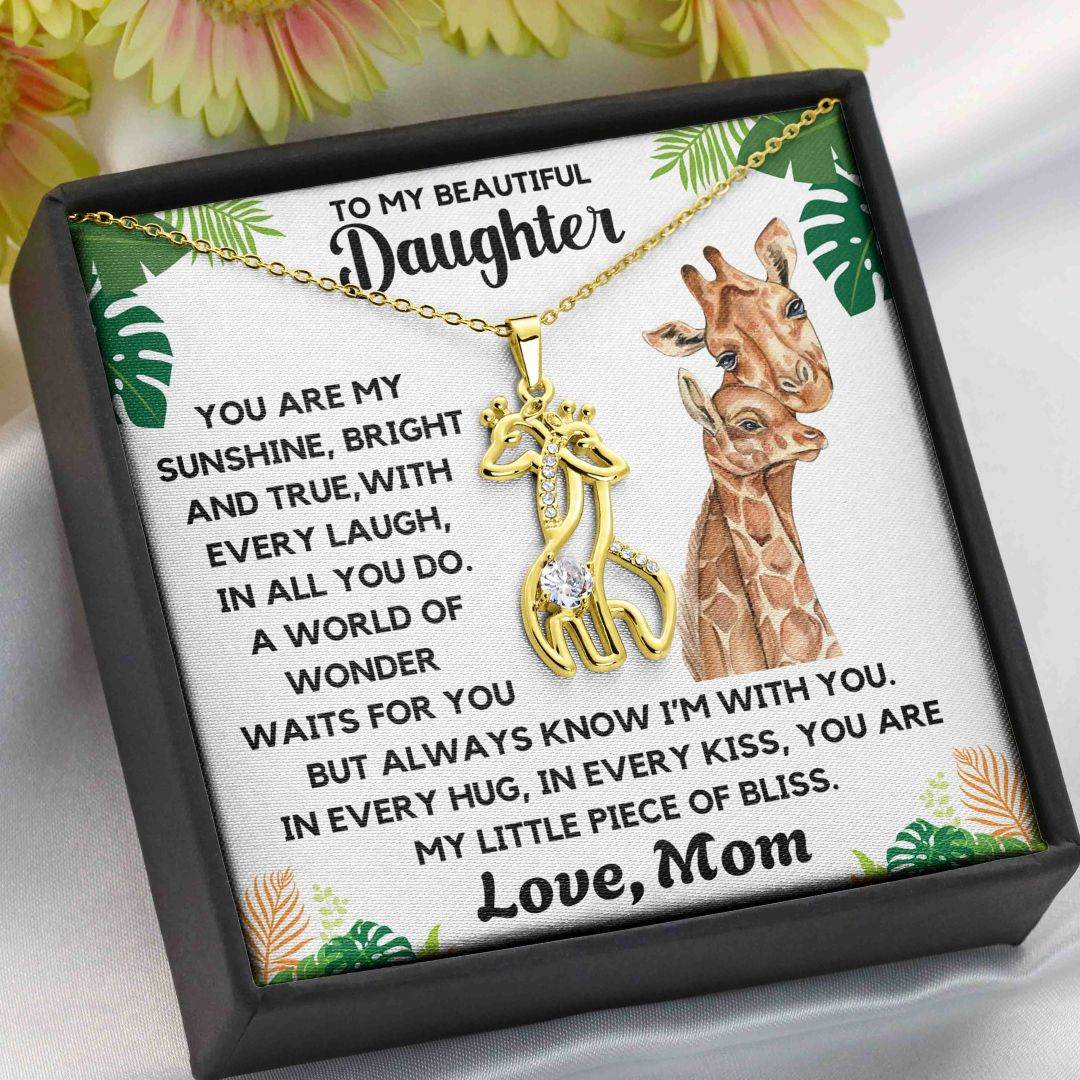To My Daughter - My Little Piece Of Bliss - Shared Gifts