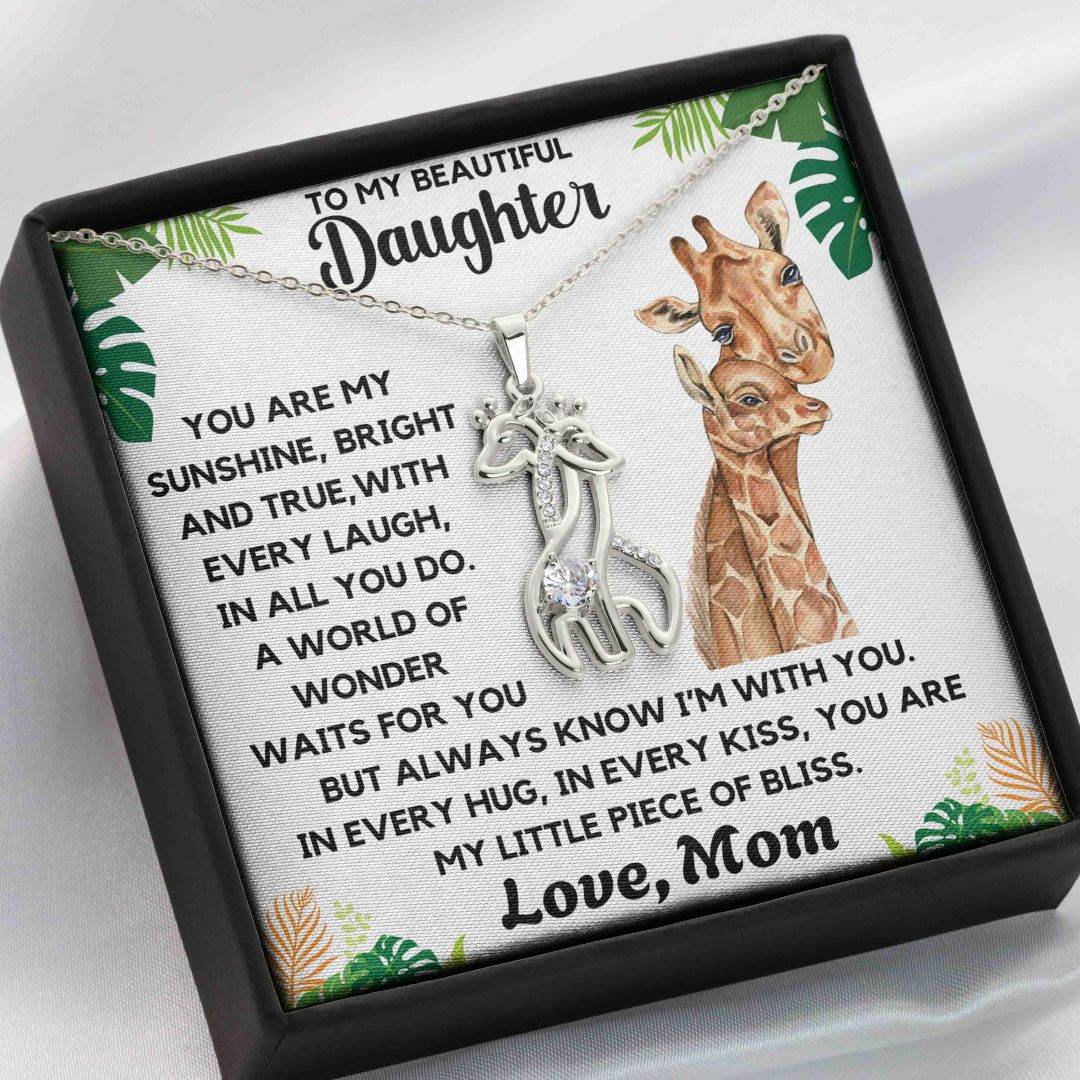 To My Daughter - My Little Piece Of Bliss - Shared Gifts