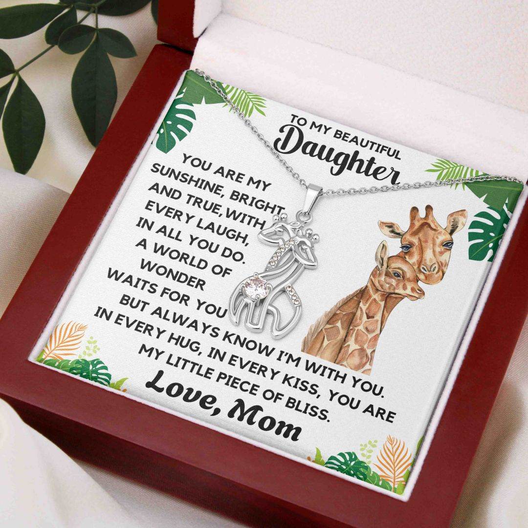 To My Daughter - My Little Piece Of Bliss - Shared Gifts