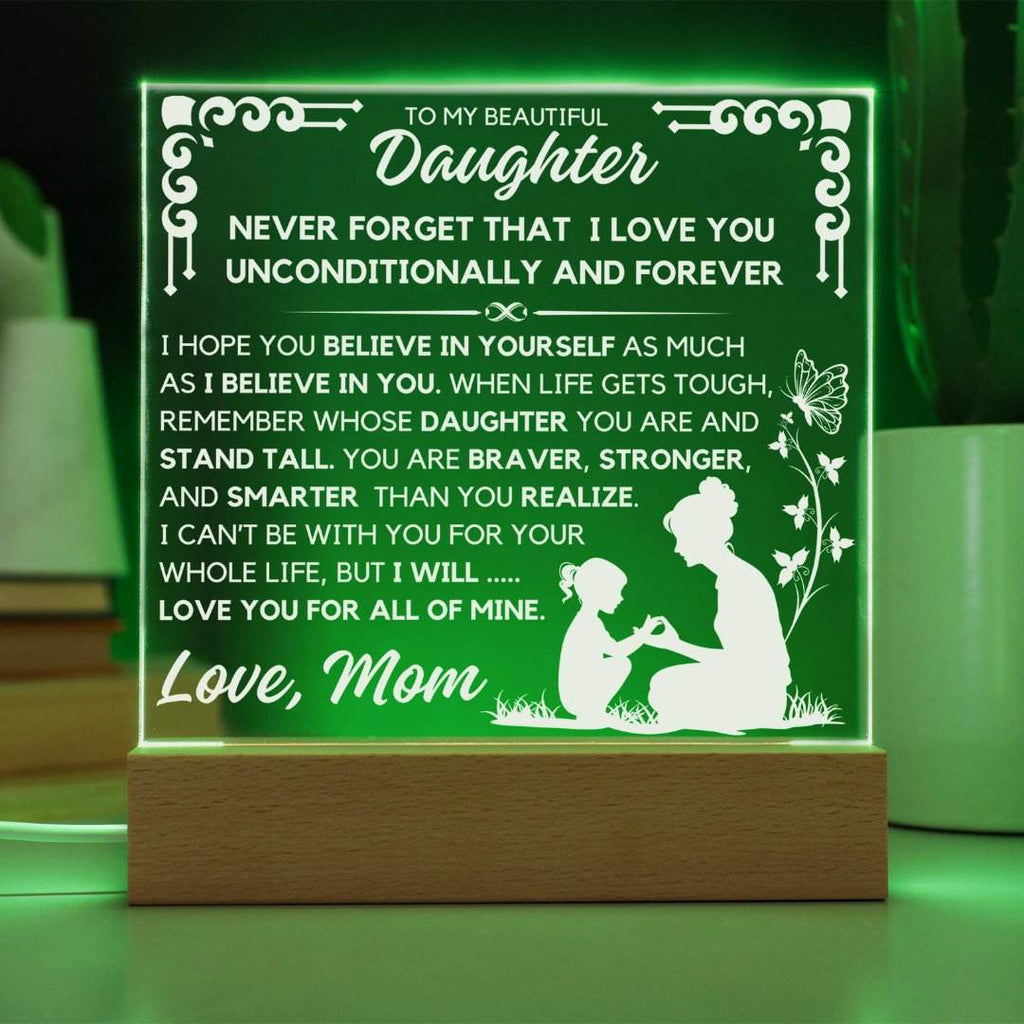 To My Daughter - Believe In Yourself - Shared Gifts
