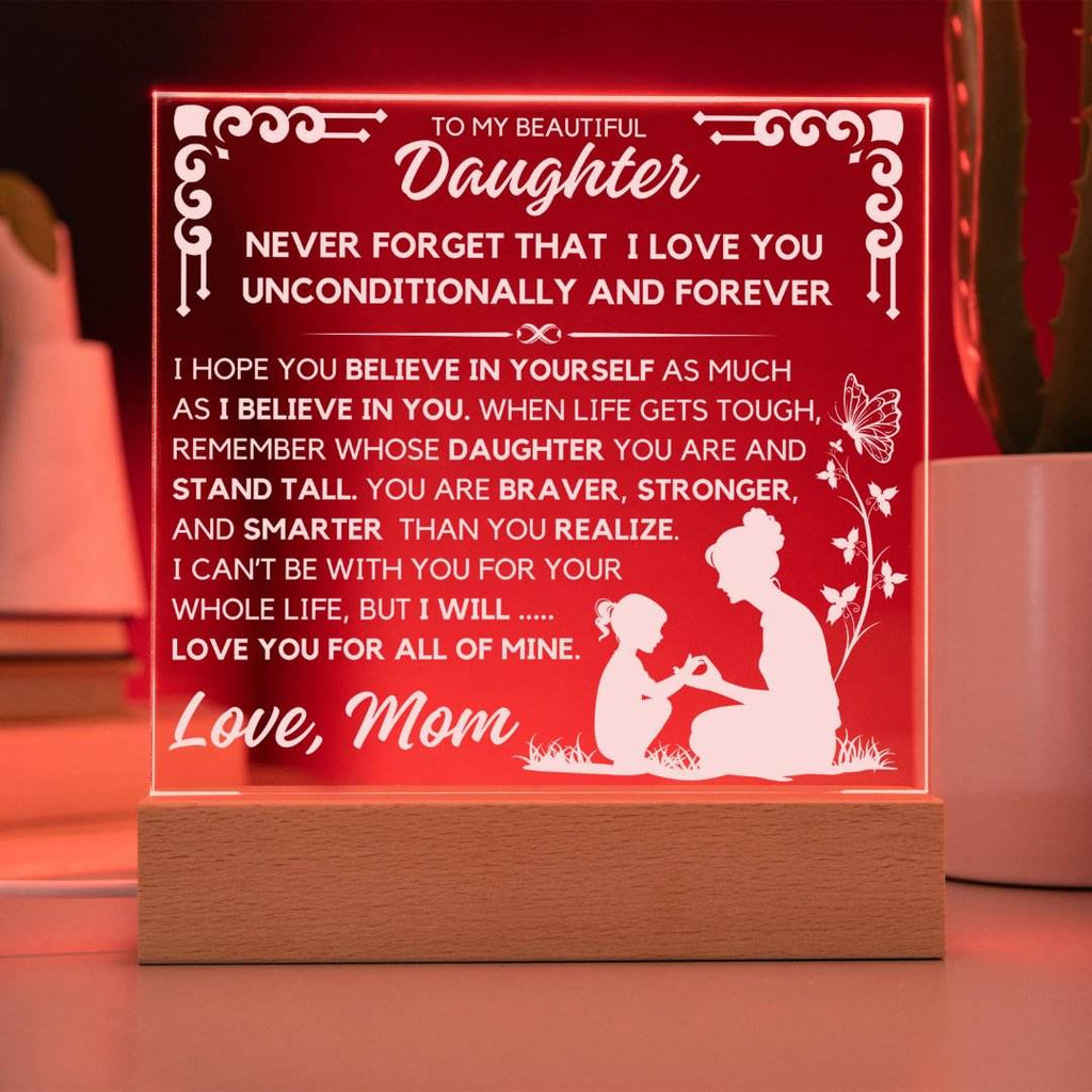 To My Daughter - Believe In Yourself - Shared Gifts