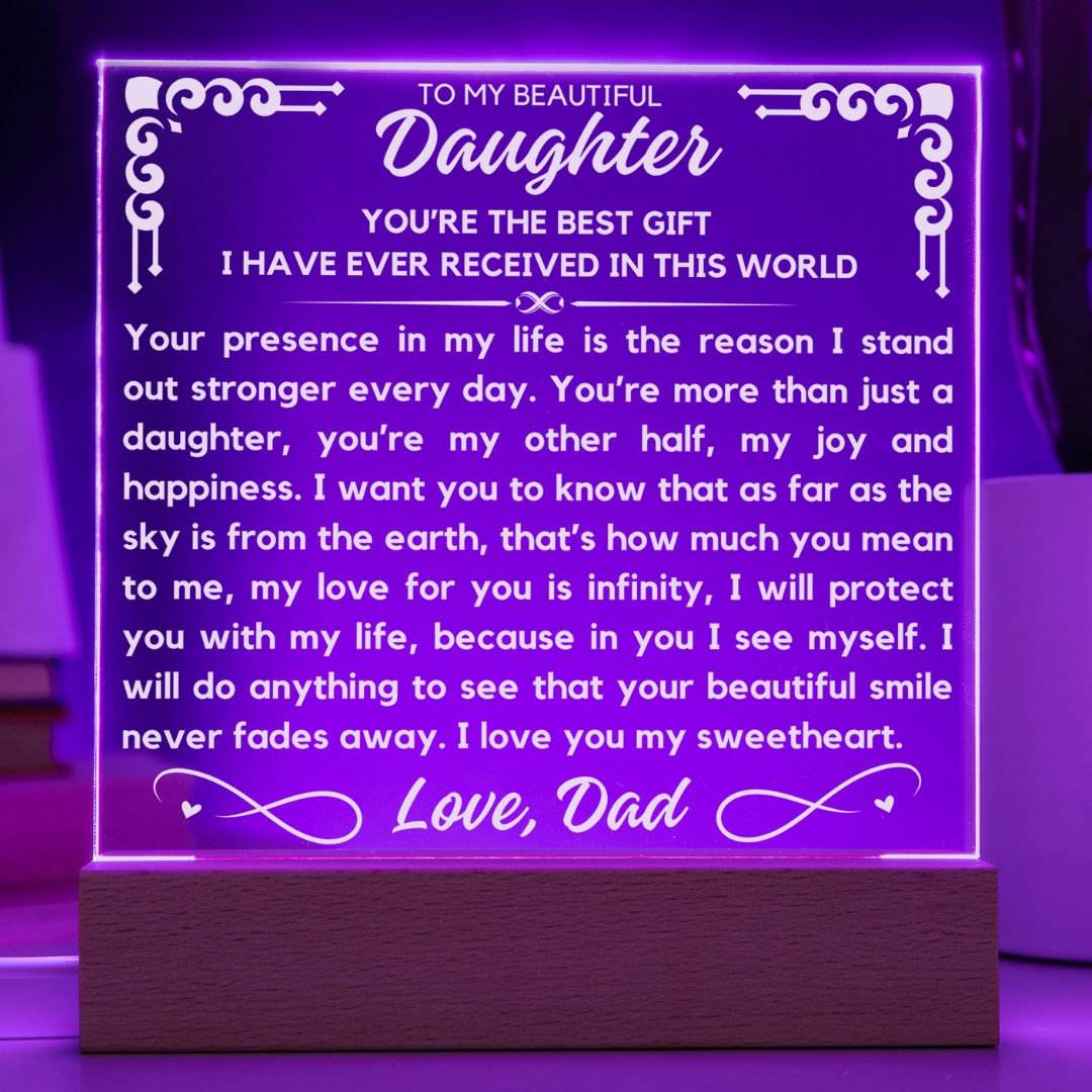 To My Daughter - Far As The Sky (From Dad) - Shared Gifts