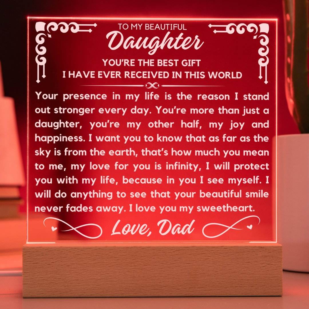 To My Daughter - Far As The Sky (From Dad) - Shared Gifts