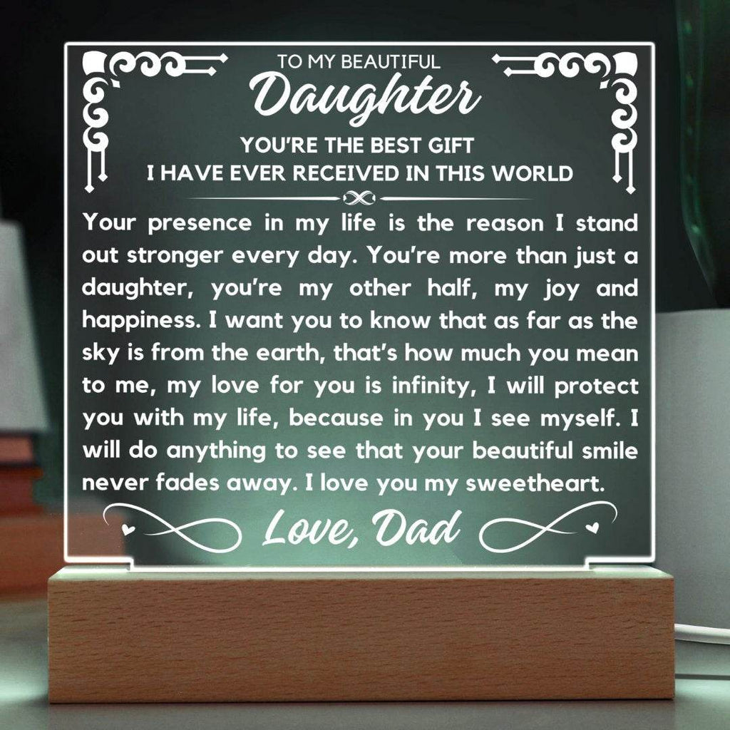 To My Daughter - Far As The Sky (From Dad) - Shared Gifts