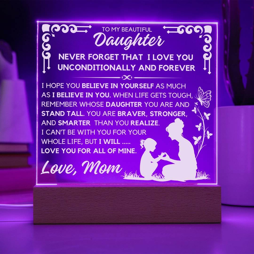 To My Daughter - Believe In Yourself - Shared Gifts