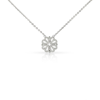 To My Wife - Luxury Magnetic Hearts Necklace