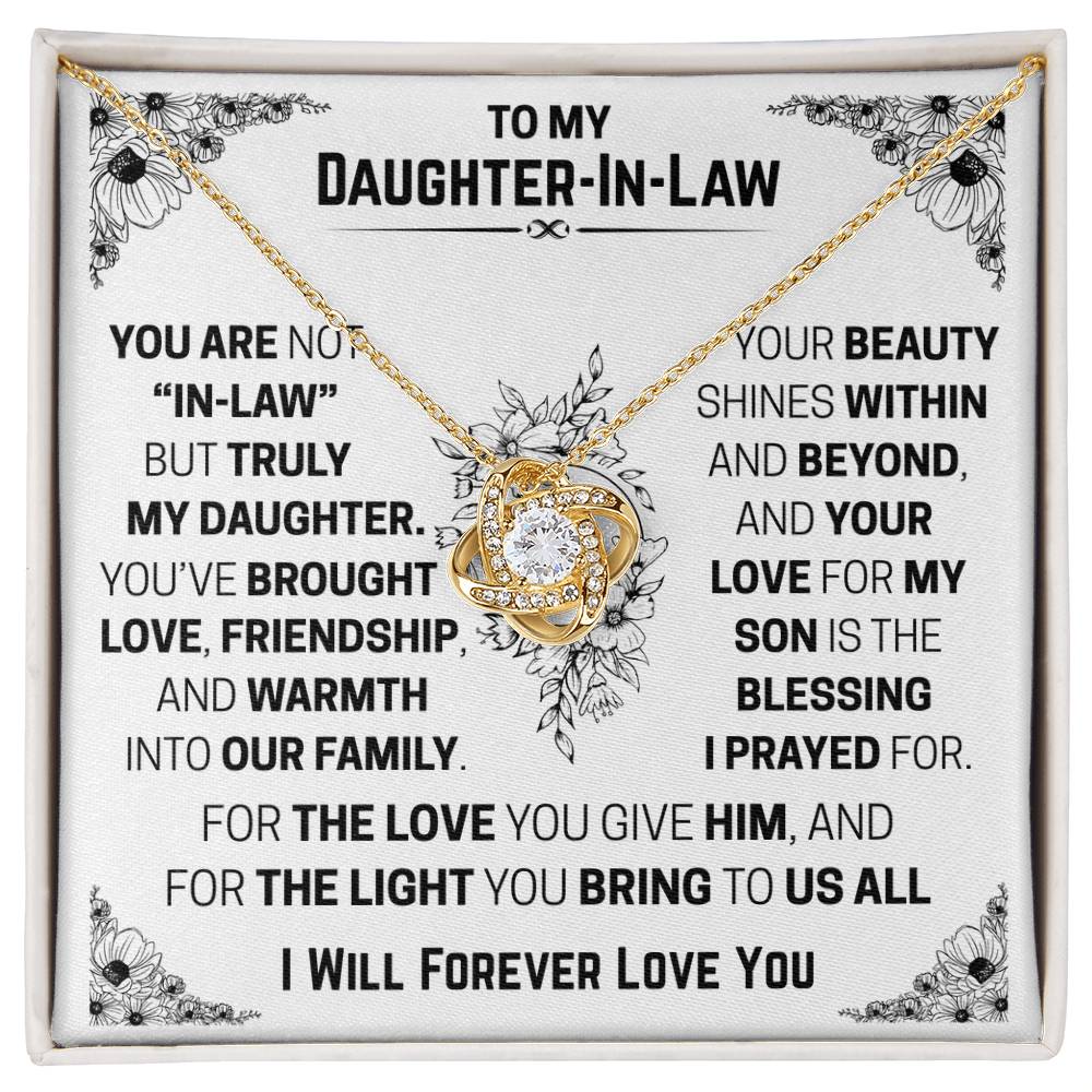 Daughter In-Law Gift - Blessing I Prayed