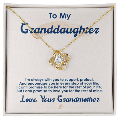 To My Granddaughter, I Love You For The Rest Of My Life