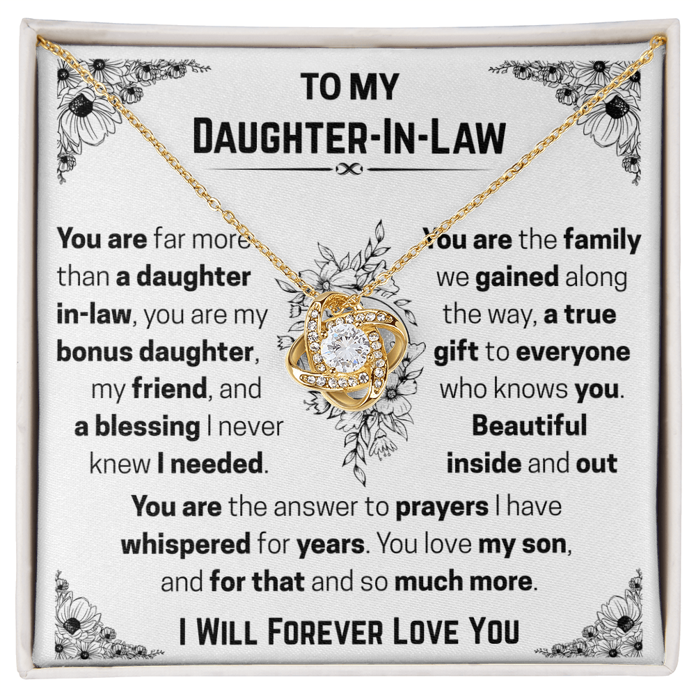 Daughter In- Law Gift - Inside And Out