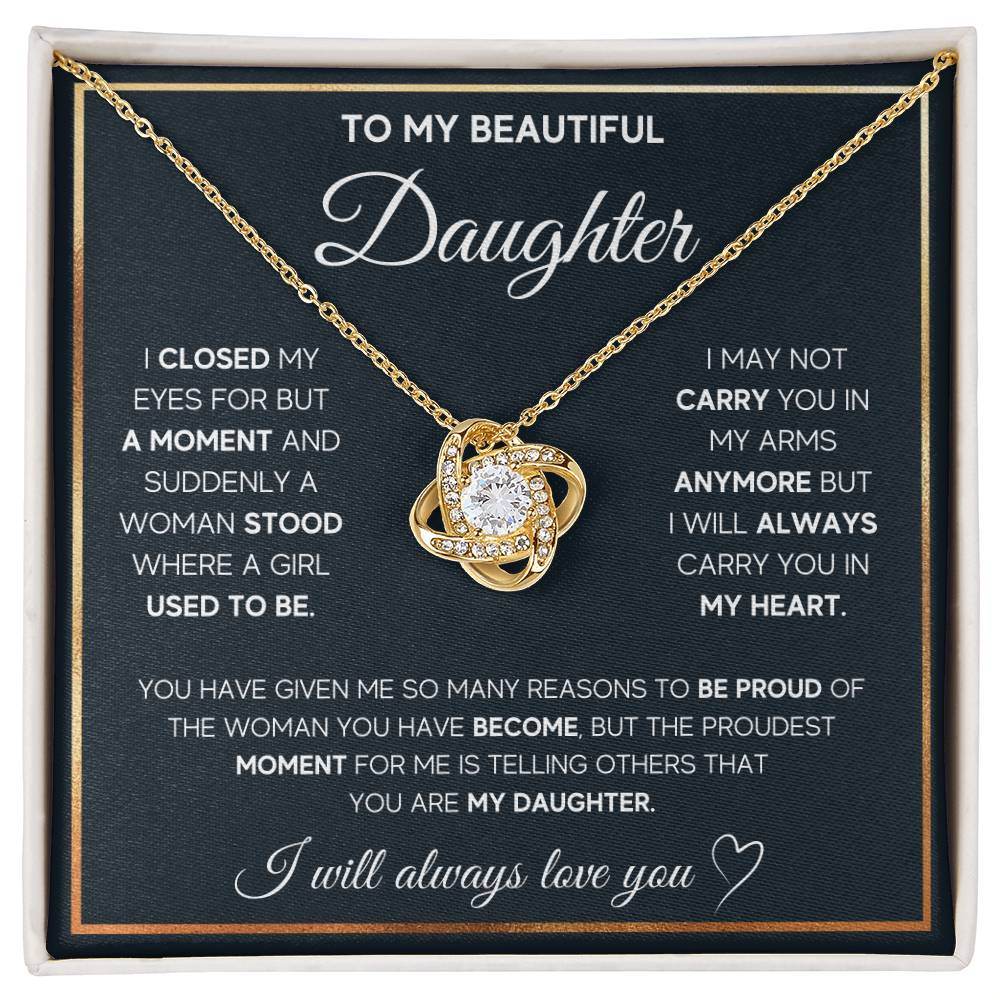 To My Daughter, I Will Always Carry You In My Heart - Shared Gifts