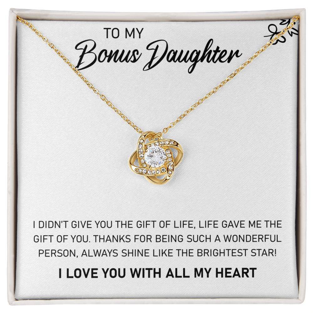 To My Bonus Daughter, Always Shine Like The Brightest Star - Shared Gifts