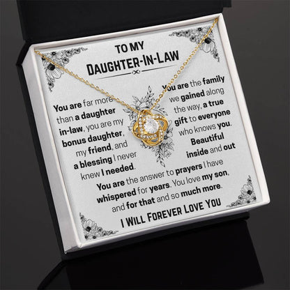 Daughter In- Law Gift - Inside And Out