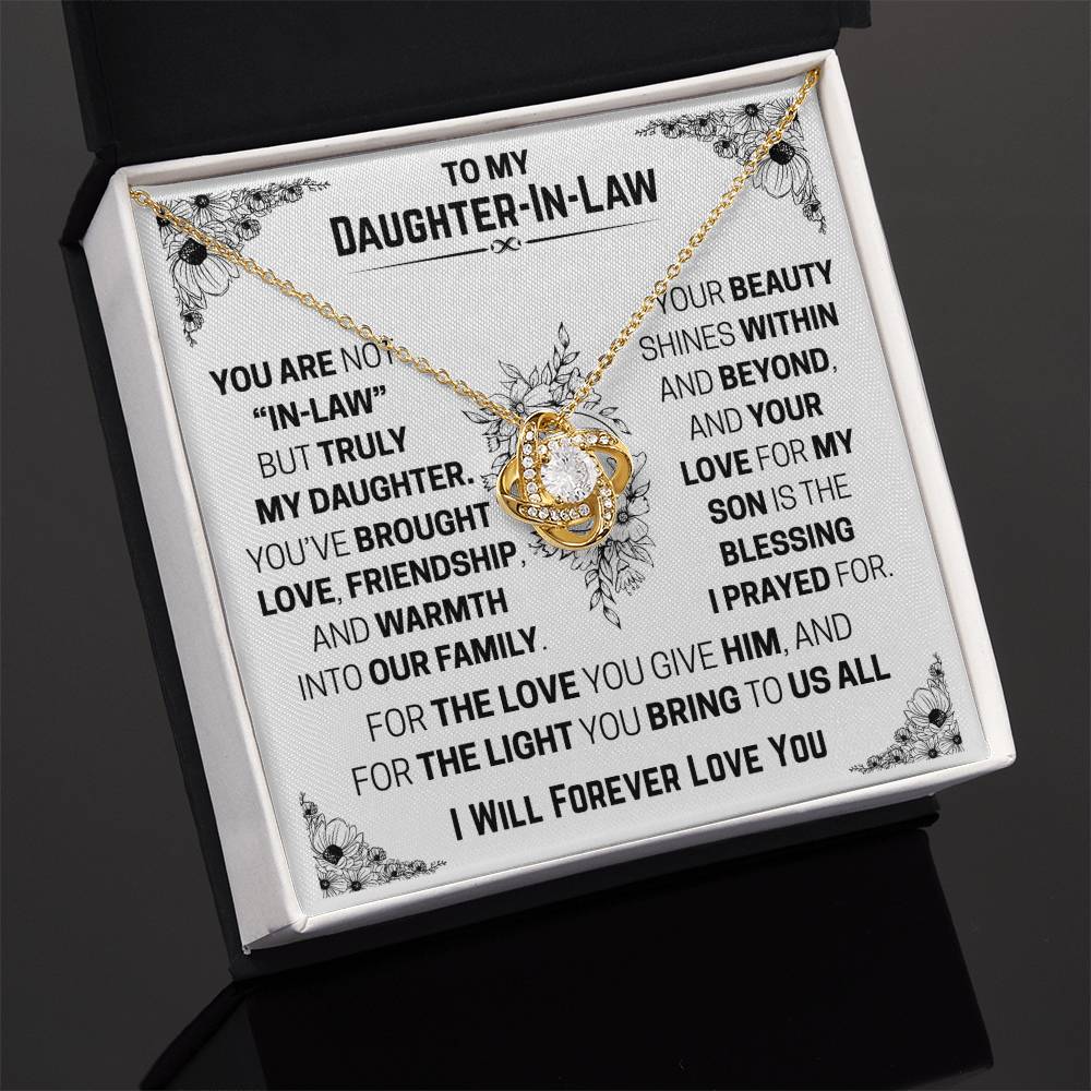 Daughter In-Law Gift - Blessing I Prayed