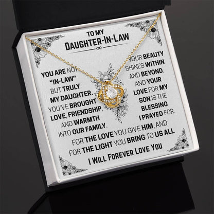 Daughter In-Law Gift - Blessing I Prayed