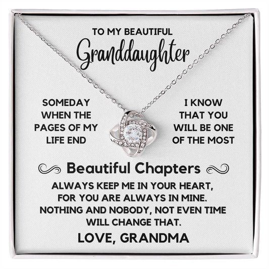 To My Granddaughter - Pages Of My Life