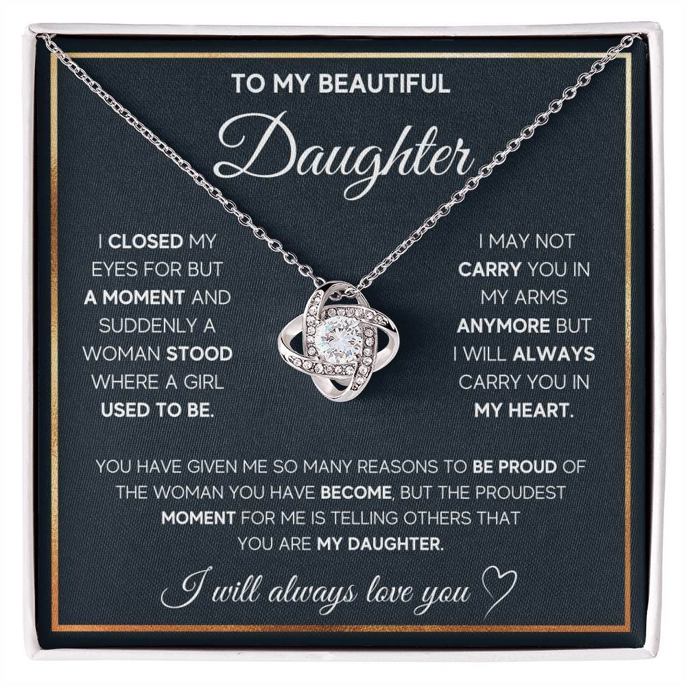 To My Daughter, I Will Always Carry You In My Heart - Shared Gifts