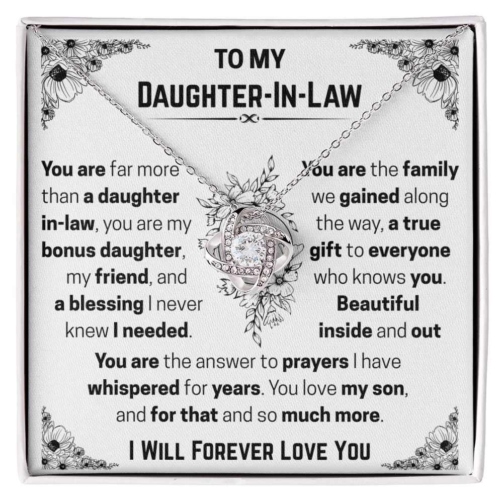 Daughter In- Law Gift - Inside And Out