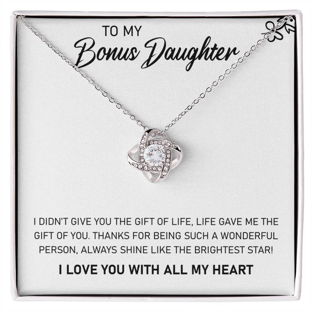 To My Bonus Daughter, Always Shine Like The Brightest Star - Shared Gifts