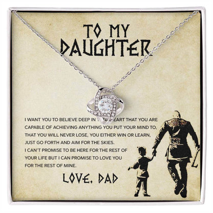 To My Daughter, You Will Never Lose - Shared Gifts