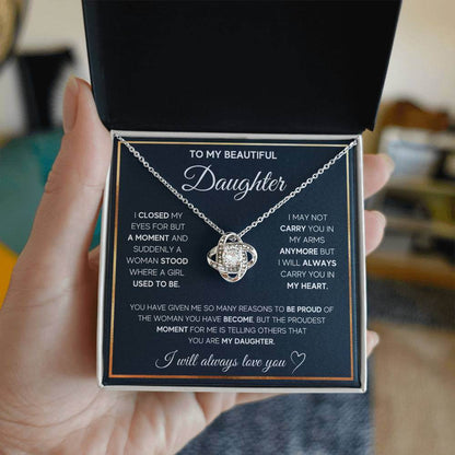 To My Daughter, I Will Always Carry You In My Heart - Shared Gifts