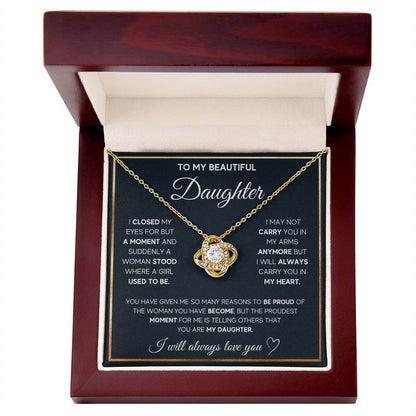 To My Daughter, I Will Always Carry You In My Heart - Shared Gifts