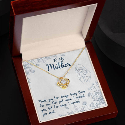 To My Mother, Thank You For Always Being There - Shared Gifts