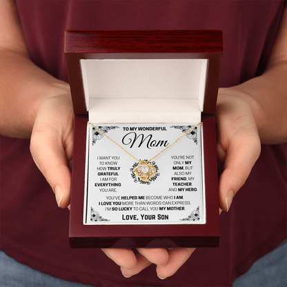 To My Mom - I'm Truly Grateful Gift From Son
