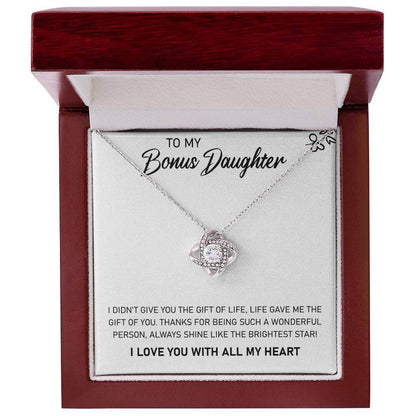 To My Bonus Daughter, Always Shine Like The Brightest Star - Shared Gifts