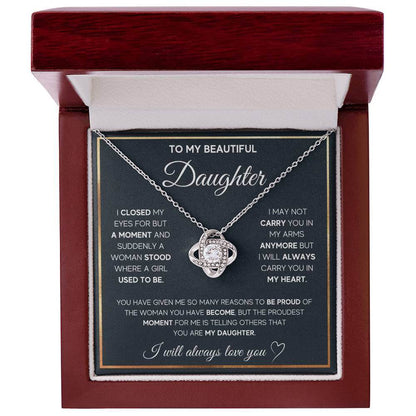 To My Daughter, I Will Always Carry You In My Heart - Shared Gifts