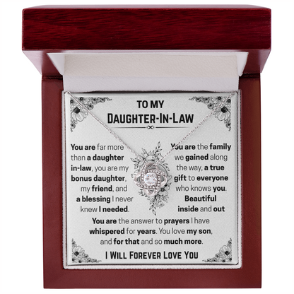 Daughter In- Law Gift - Inside And Out