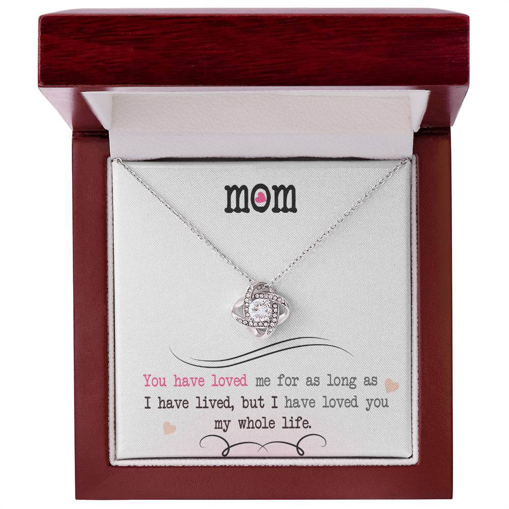 To My Mom, I Loved You My Whole Life - Shared Gifts