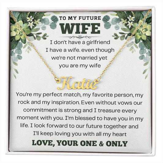 To My Future Wife - My Rock And Inspiration - Shared Gifts