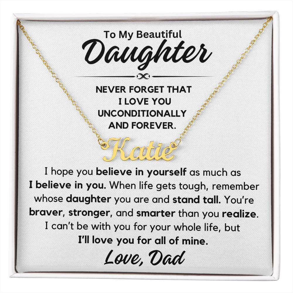 To My Daughter - Unconditionally And Forever - Shared Gifts