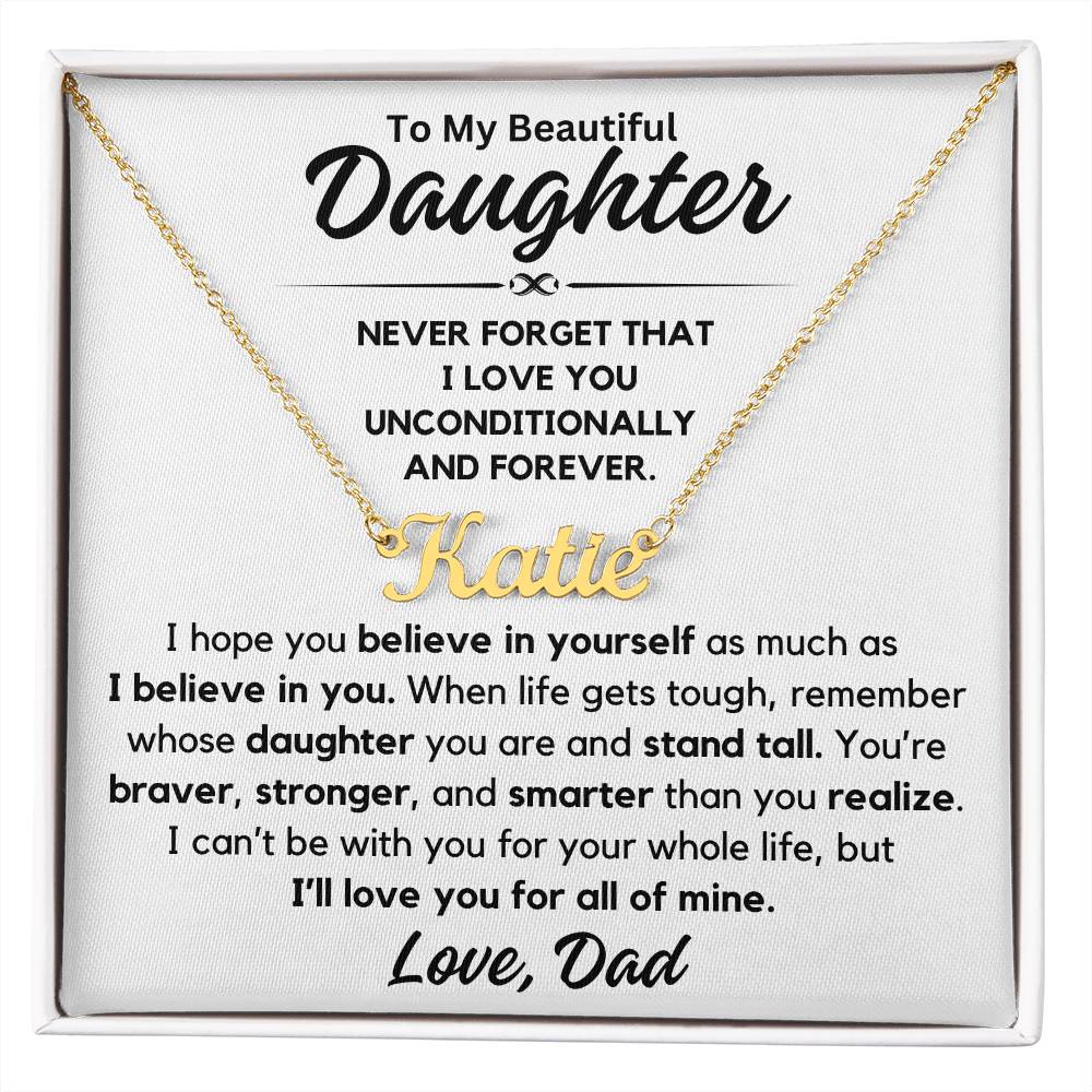 To My Daughter - Unconditionally And Forever