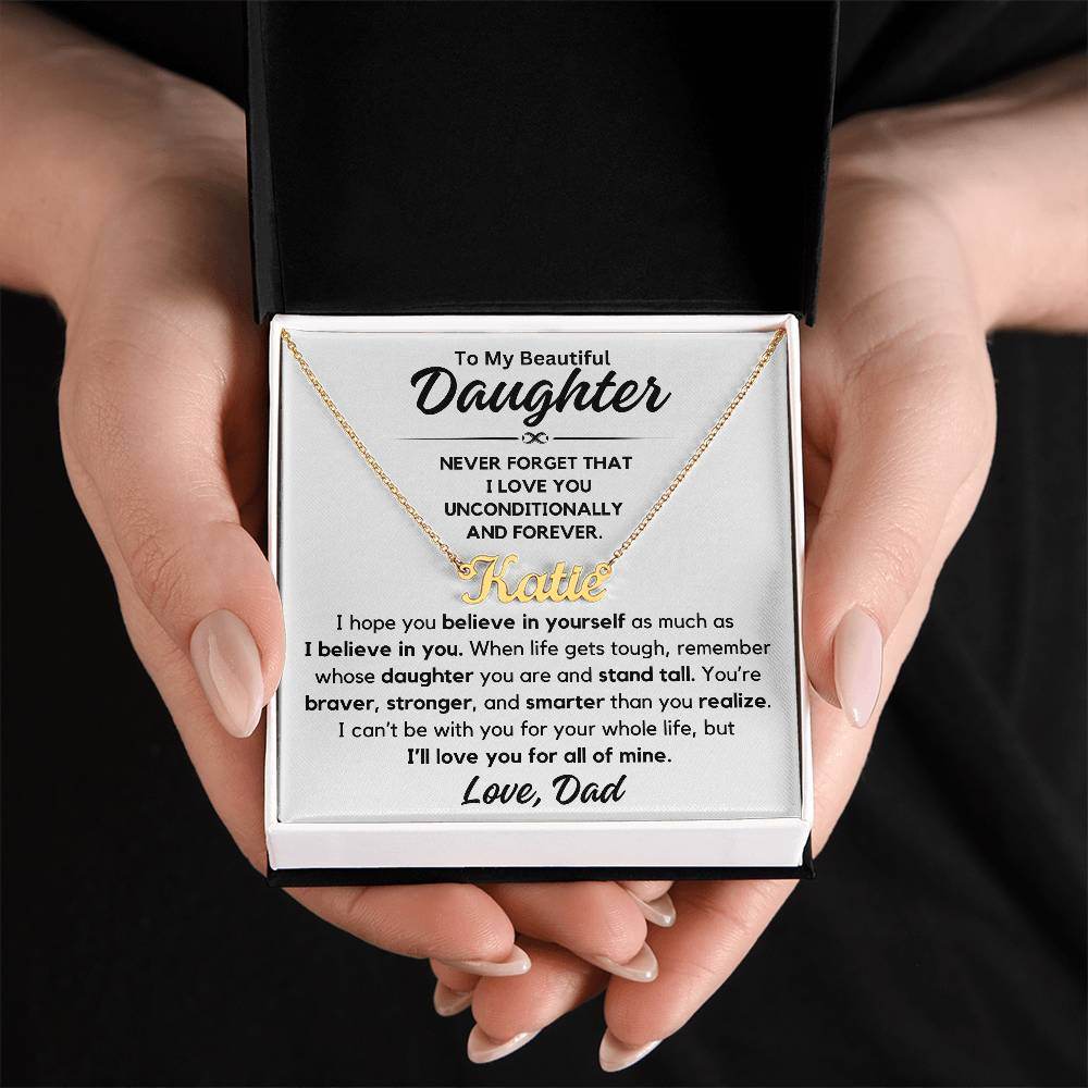 To My Daughter - Unconditionally And Forever - Shared Gifts