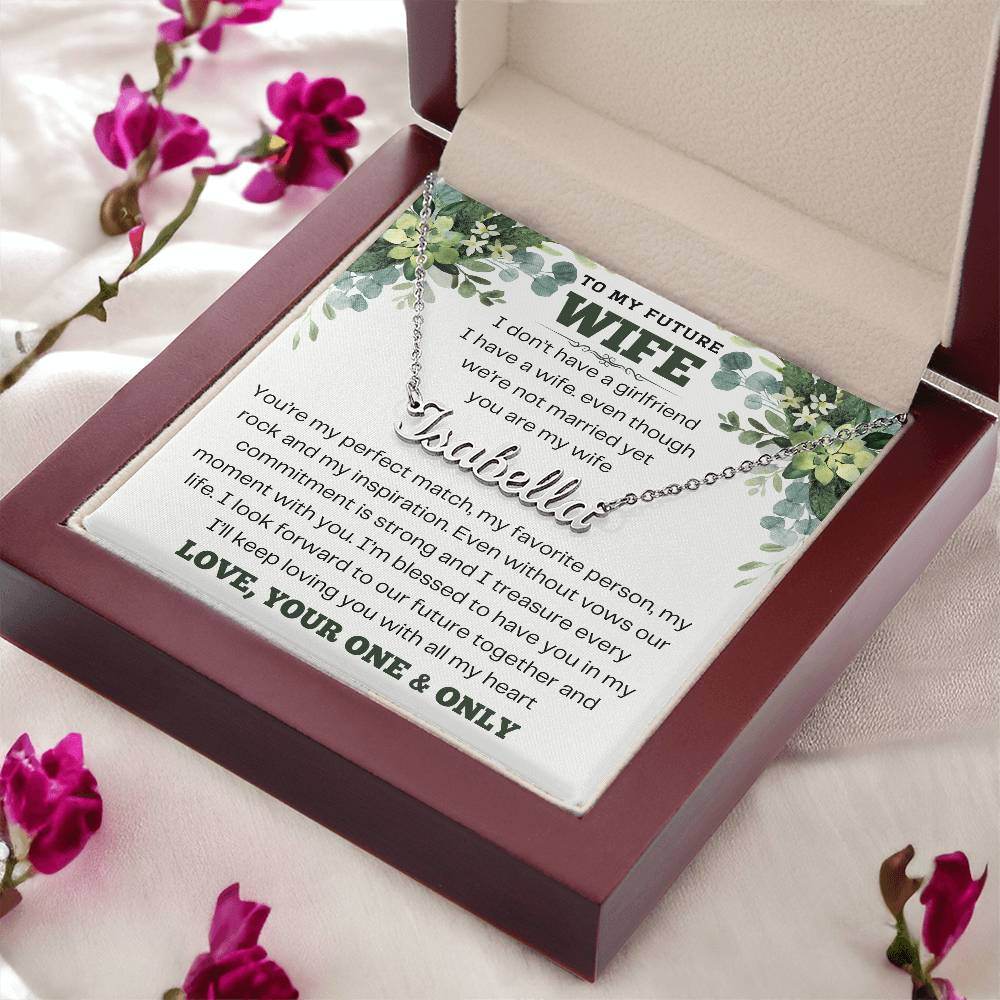 To My Future Wife - My Rock And Inspiration - Shared Gifts