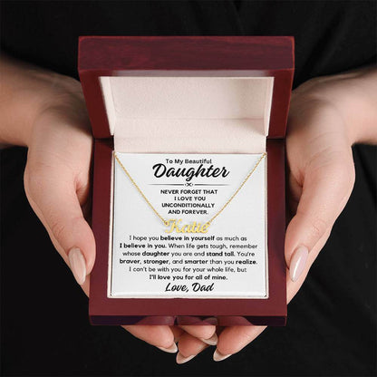 To My Daughter - Unconditionally And Forever - Shared Gifts